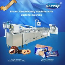 Automatic Small Biscuit Making Machine Price Industry Cookie Biscuit Machine With Cookie Packaging