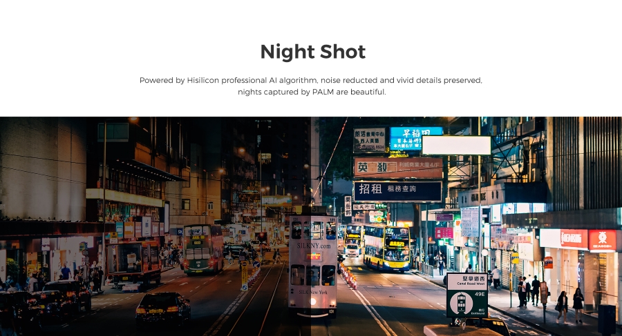 Have Stock Original FIMI PALM 4K HD Handheld Gimbal Camera with 3xzoom and 8x slow motion night shot and Panorama