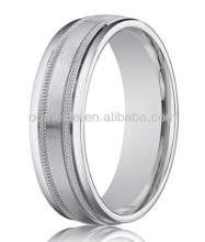 Classic durability design jewelry, titanium wedding band infinity ring