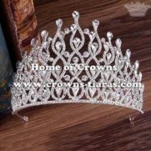 Gorgeous Pageant Crowns With Blue Diamonds