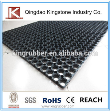 Honeycomb rubber grass mat, deck mat, snow mat