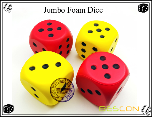 Jumbo Foam Dice-2