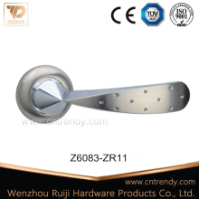 Internal Door Hardware Zinc Alloy Decorative Door Lever Lock Handle