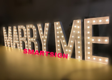 Outdoor Party Event Marquee LED Light Signs