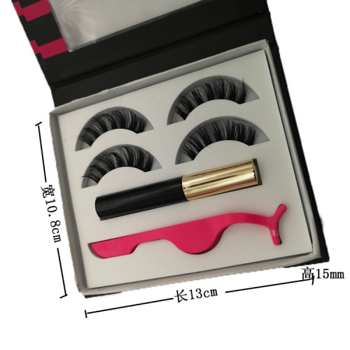 Cils Eyeliner Imperméables Magnétiques avec Paquet Eyeliner