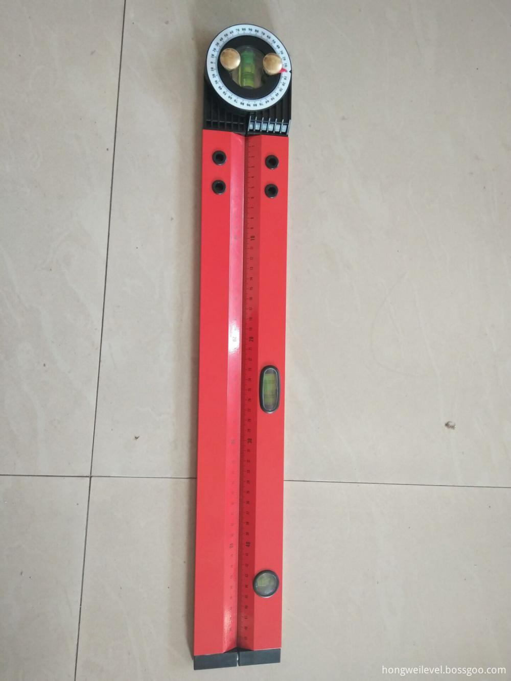 Aluminum Angle Measuring Spirit Level