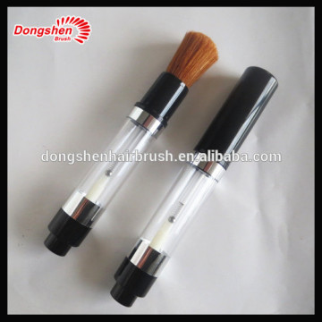 refillable shimmer cosmetic brush,custom cosmetic brushes