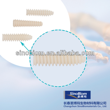 bioabsorbable Interference Screws used for Acl reconstruction( ACL Fixation System)