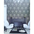 Klasik PVC 1.06m Wallpaper Wallcovering Vinyl Desain Baru