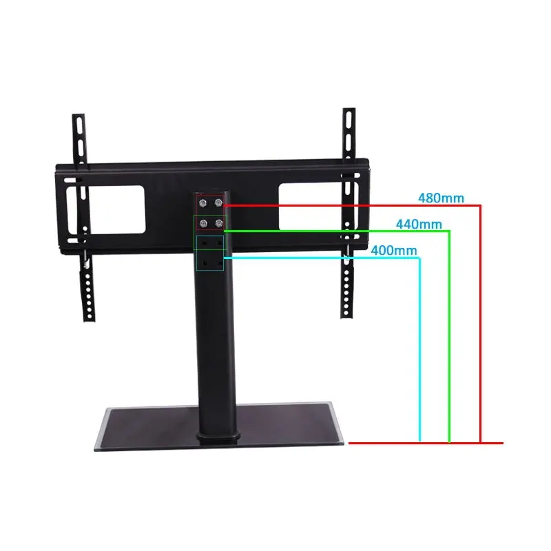 Factory Direct Tempered Glass TV Stand, 26