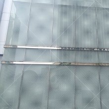 Different shape available Printed on glass wall glass for outside partition wall