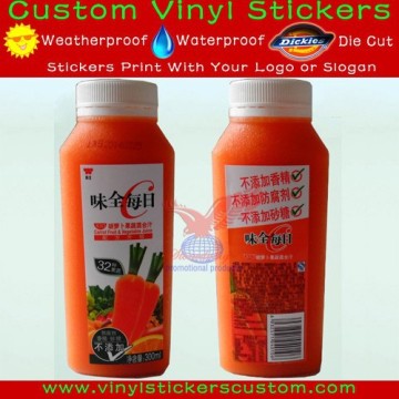 Waterproof Vinyl Candle Jar Freezer Labels