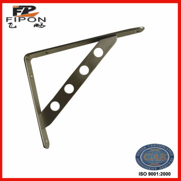 Decorative metal shelf brackets