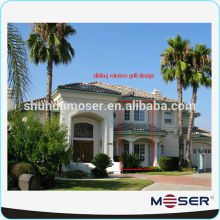 aluminium decorative grill aluminum profile sliding windows