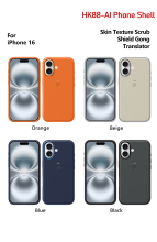 HK88 AI Translator Phone Case iPhone 16 - 140 Languages Real-time Translation