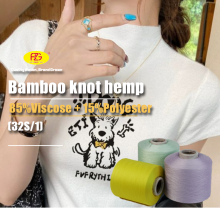 85% Viscose 15% Polyester Blended Yarn