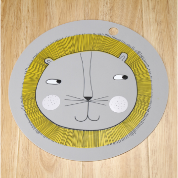 Tapis de placement en silicone doux pour table de table pour enfants