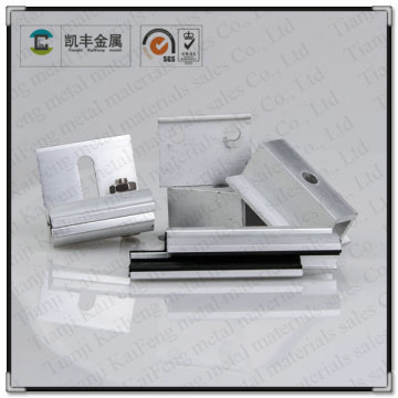 solar panel frameless module clamps