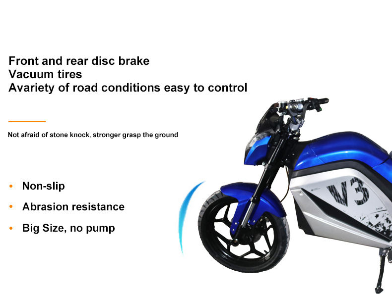 tubeless tire electric motorcycle