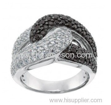 Stylish Fashion Rings With Brass And Crystal Cz Stones?
