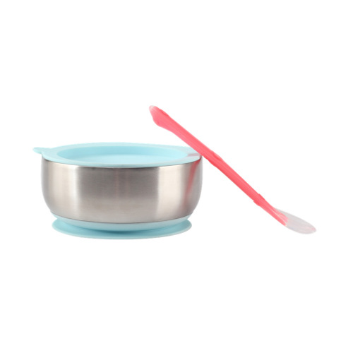 Baby FeedingStainless Steel SpillProof StayPut Suction Bowl