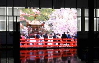 Outdoor IP65 P12 Transparent LED Screen , Ultra Thin LED Di