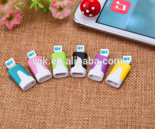 doule color high quality usb to female serial adapter for IPhone charger