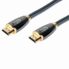 HDMI Audio and Video Cables with Gold-plated Connectors, PC Component