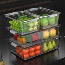 Multi-Size Kitchen Drain Preservation Plastic Storage Boxes