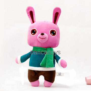 hight quality custom stuffed animal rabbit