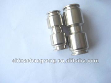 straight cooper connector/tubing fitting/straight connector