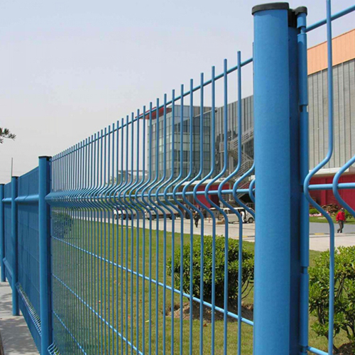 powder coated 3d wire mesh fence