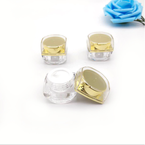 15ML GOLDEN acrylic cosmetic jar