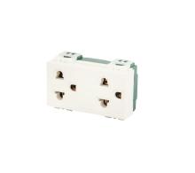 Universal Duplex Wall Mounting Outlet Socket