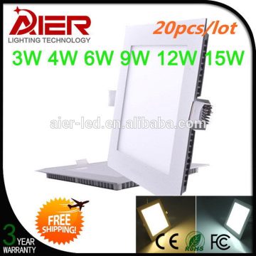 Discount oem square led panel light 60cm x 60cm