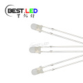 LED Basic 3mm rød LED med melkeobjektiv