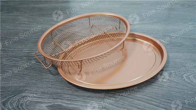 Stainless Steel Potato Chip Chef Copper Crisper Mini Fryer Basket