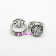 popular elastic button charm rings in stock