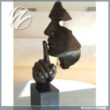Modern popular metal art decoratives statues