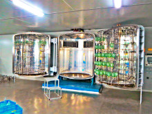 Automatic single head automatic paint spraying machine