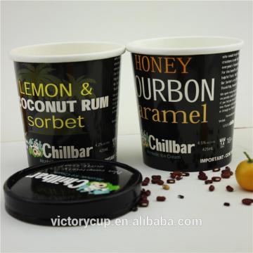 Ice cream bowl, ice cream cup / tubs, ice cream paper containers