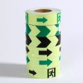 Glow In The Dark Adhesive Tape With Signs