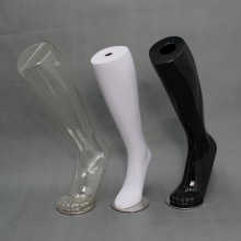 glossy black socks display mannequin male foot mannequin