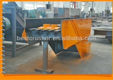 vibration feeder plant / motor vibrating feeder / minerals vibrating feeder