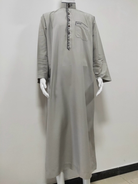 Qatar Traditional Thobe Arab Men Week Robe Wholesale