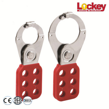 PA Coated Steel Lockout Hasp With Hook