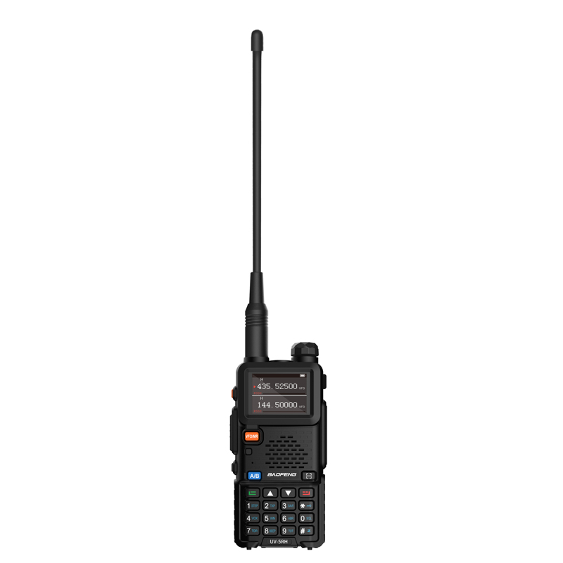 Baofeng UV-5RH Long Range Walkie Talkie Air Band 14.5W 3800mAh AM FM Radio Six Band 65-520MHz UV-5RM Ham Radio