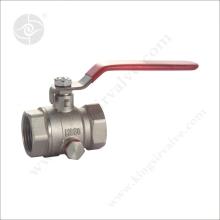 Nickel plated ball valve KS-6700
