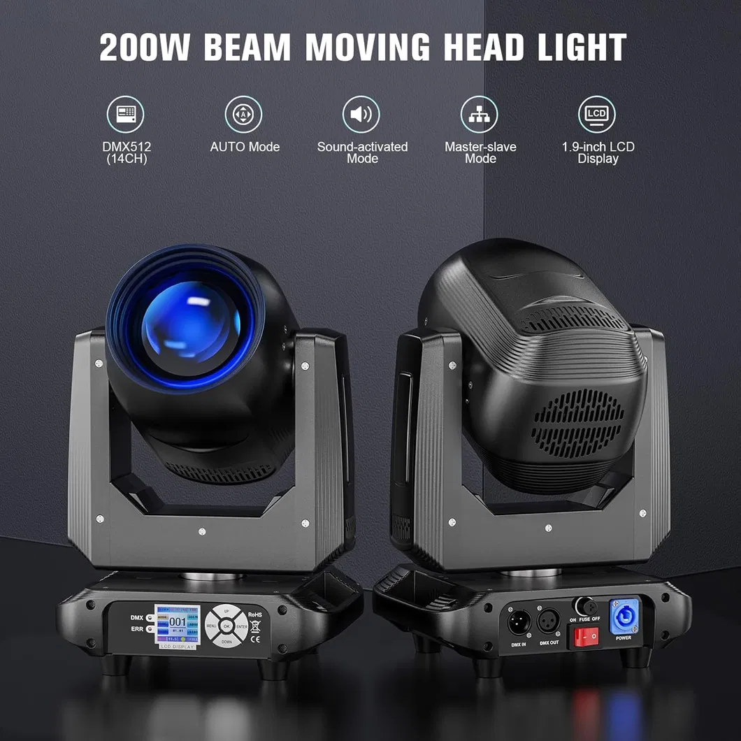 Redsun Beam Light 14r Moving Head for Concert and Wedding Lighting