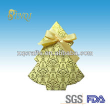 Christmas tree jewelry gift box